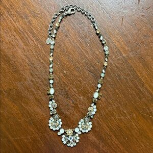 Sorrelli Gold and Silver Floral Necklace